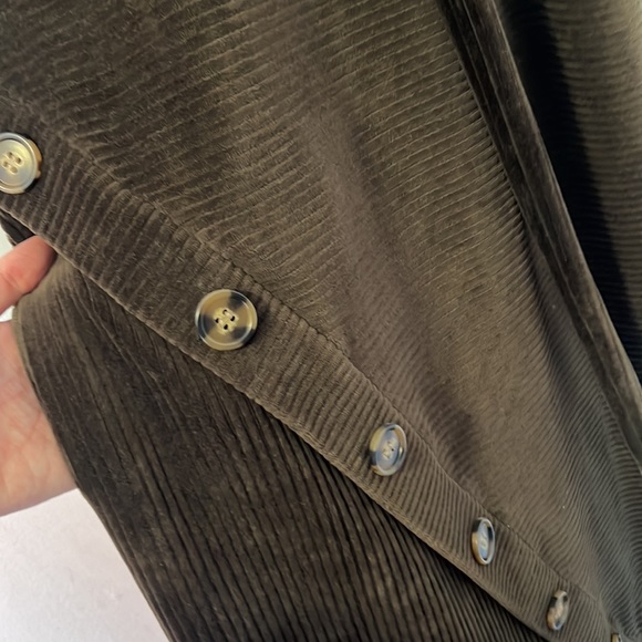 Dark green Cordaroy jumper size S - Picture 2 of 3